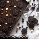 tarta de chocolate y galletas Oreo