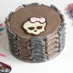 Tarta de chocolate y buttercream de vainilla ‘Monster High’ 1